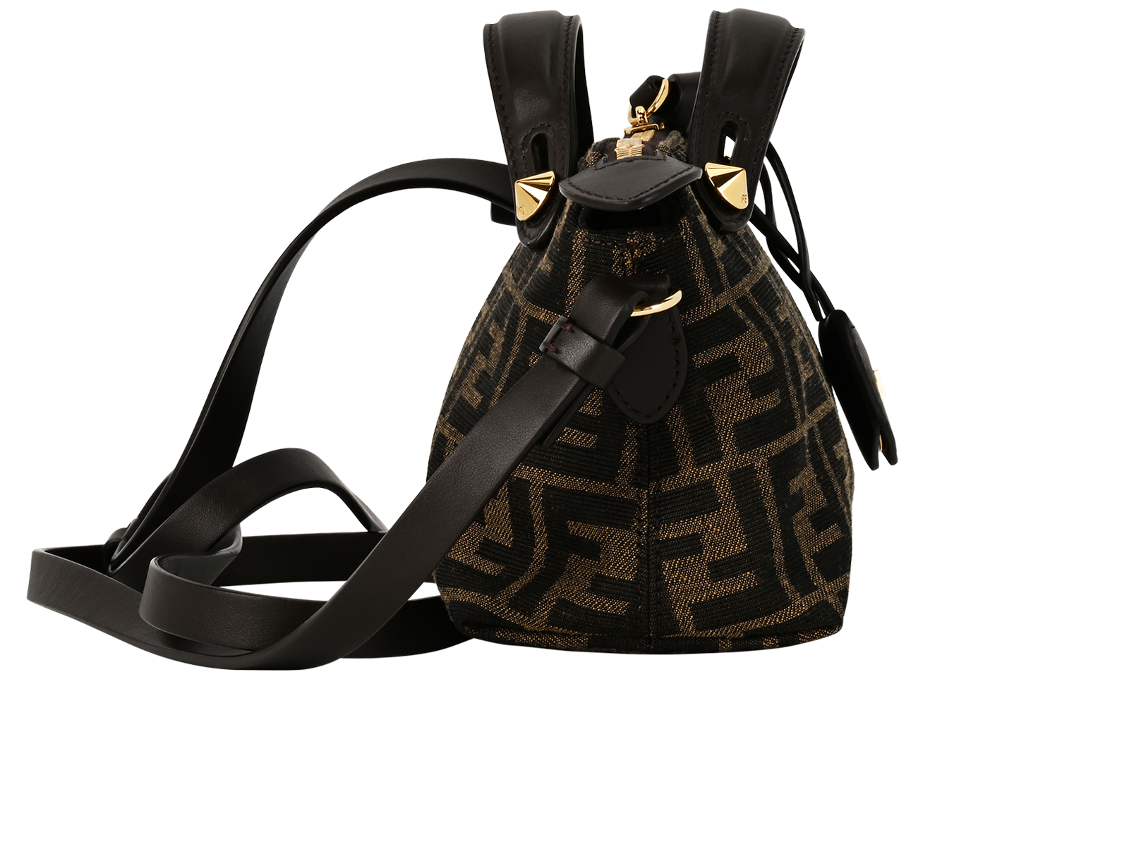 Soft Mini By The Way, &pound;895, Handbags, Brown, Canvas, Side view